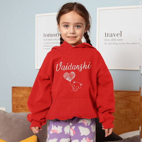Personalized unisex childrens hoodie