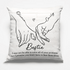 Friendship Is A Precious Gift - Bestie Personalized Custom Pillow For Best Friends, BFF, Sisters