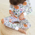 Magic Coloring Pajama Set – Top, Bottom & 12 Washable Markers for Kids
