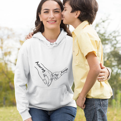 Hand in Hand hoodie for Mom / Dad and Kids