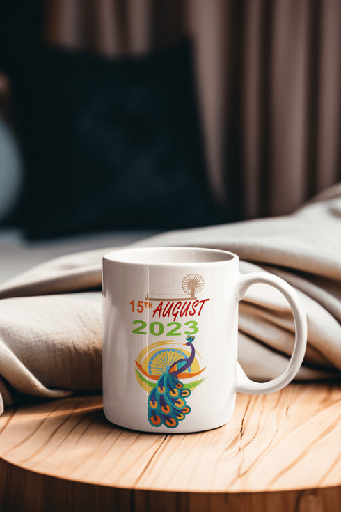Customizable mug for Independence day India