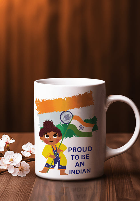 Customizable mug for Independence day India