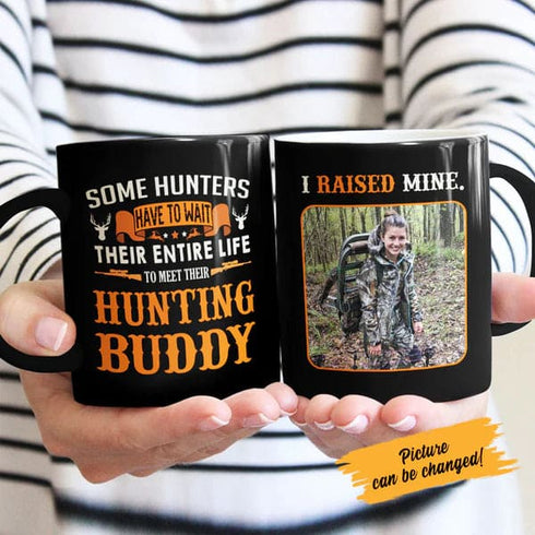 Dad Daughter Hunting Buddy ceramic Mug_mg232