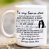 MG160_To My Son/Daughter -Coffe Mug Gift from Mom and Dad - ArniArts ArniArts MG160_To My Son/Daughter -Coffe Mug Gift from Mom and Dad