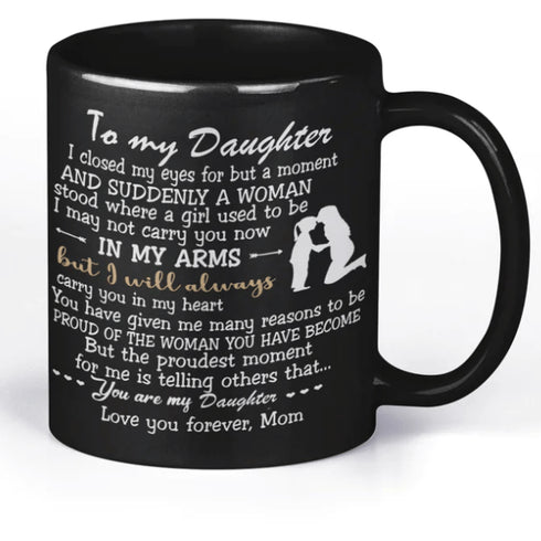 MG160_To My Son/Daughter -Coffe Mug Gift from Mom and Dad - ArniArts ArniArts MG160_To My Son/Daughter -Coffe Mug Gift from Mom and Dad