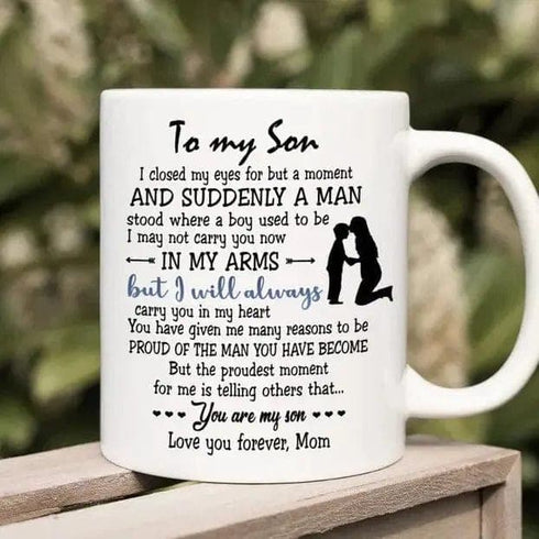 MG160D_To My Son/Daughter -Coffe Mug Gift from Mom and Dad