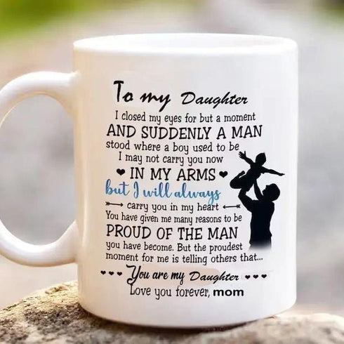 MG160D_To My Son/Daughter -Coffe Mug Gift from Mom and Dad