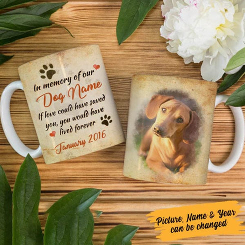 Dog Memorial In Memory of Our Ceramic Mug_MG234