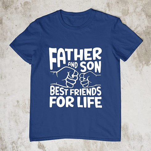 Father and son best friends for life T-shirt_MG169