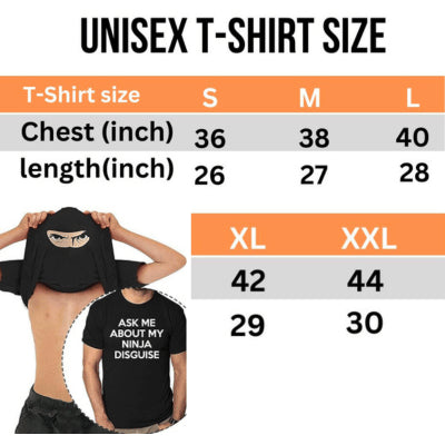 FlipOut Ninja Costume T-shirt_mg174