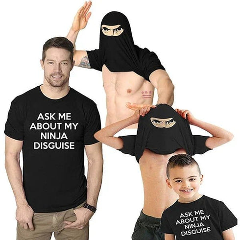 FlipOut Ninja Costume T-shirt_mg174
