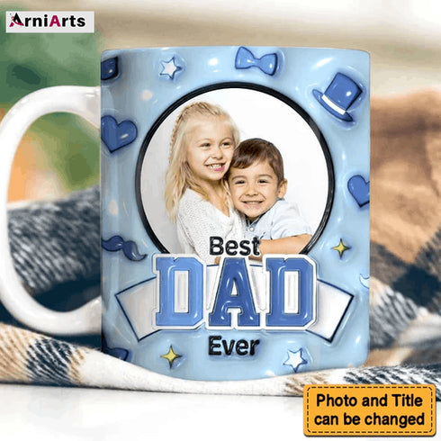 Gift For Dad Inflated Print Ceramic Mug_MG243