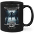 MG134_I am the storm - Never Underestimate ceremic black Mug