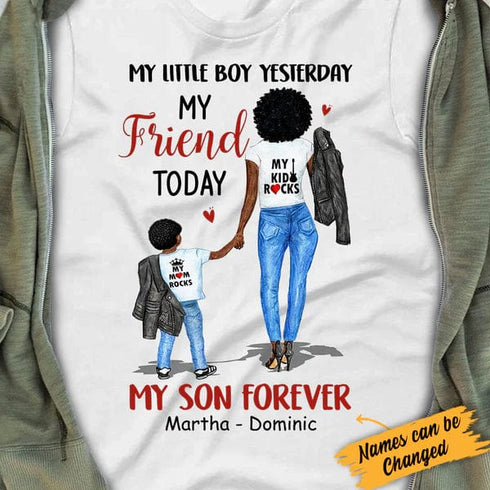 Mom And Son Forever T Shirt_MG241