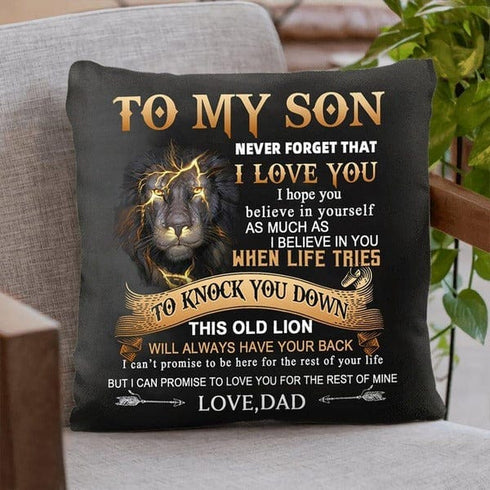 Never Forget I Love You - Pillow Cover_MG103