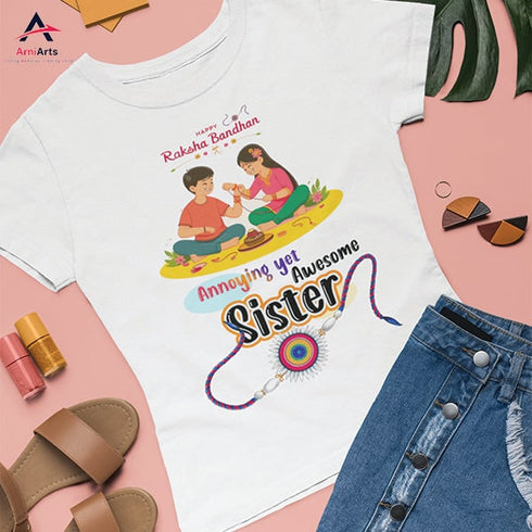 Rakhi special tshirt and onesie